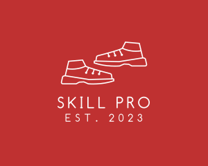 Training - Running Training Shoes logo design