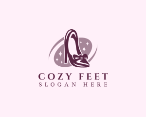 Slippers - Fancy Stilettos Boutique logo design