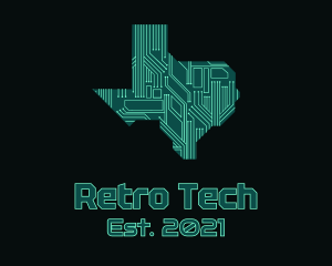 Texas Circuit Tech logo design