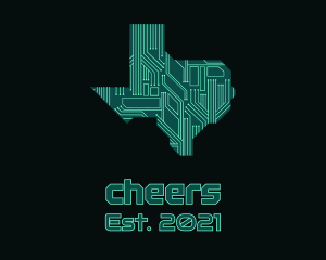 San Antonio - Texas Circuit Tech logo design