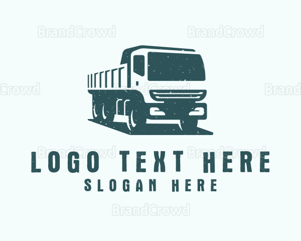 Mining Transport Truck Logo