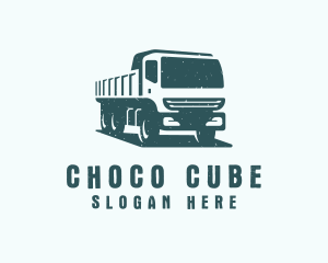 Mining Transport Truck  Logo