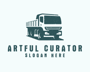 Mining Transport Truck  logo design