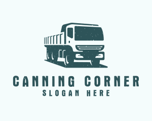 Mining Transport Truck  logo design