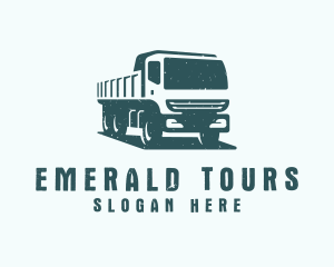 Mining Transport Truck  logo design