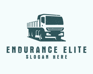 Mining Transport Truck  logo design