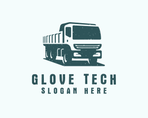 Mining Transport Truck  logo design