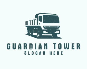 Mining Transport Truck  logo design