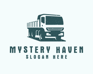 Mining Transport Truck  logo design