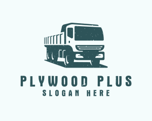 Mining Transport Truck  logo design