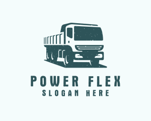 Mining Transport Truck  logo design