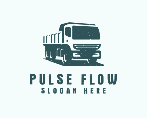 Mining Transport Truck  logo design