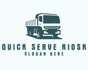 Mining Transport Truck  logo design