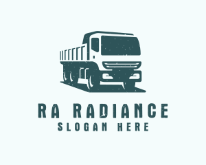 Mining Transport Truck  logo design