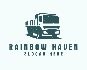 Mining Transport Truck  logo design