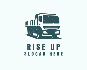 Mining Transport Truck  logo design