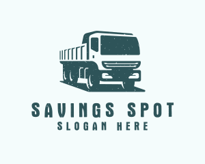 Mining Transport Truck  logo design