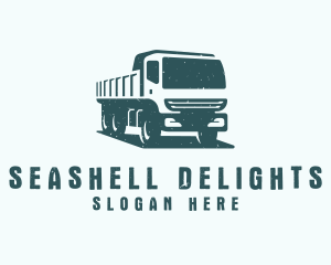 Mining Transport Truck  logo design