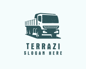 Mining Transport Truck  logo design