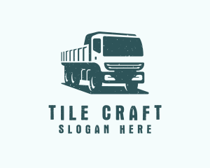 Mining Transport Truck  logo design