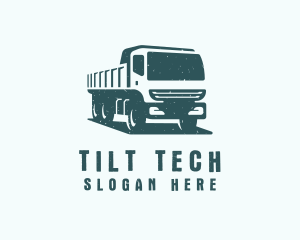 Mining Transport Truck  logo design