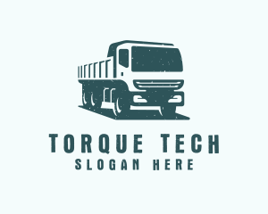 Mining Transport Truck  logo design