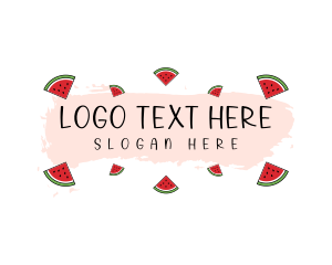 Fresh - Fresh Watermelon Fruit logo design