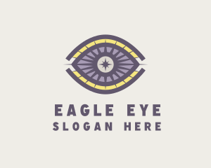 Star Eye Tarot logo design