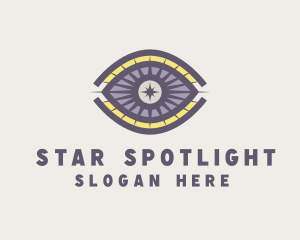 Star Eye Tarot logo design