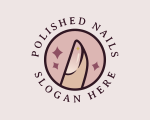 Manicure Nail Spa logo design