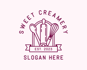 Sweet Dessert Bakeshop logo design