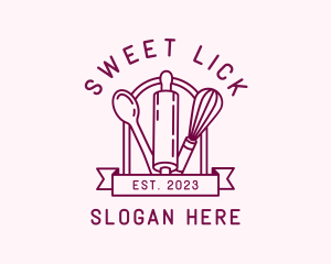 Sweet Dessert Bakeshop logo design