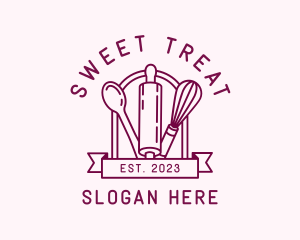 Sweet Dessert Bakeshop logo design