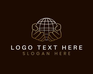 Organization - Globe Hand Care logo design