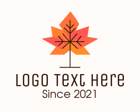 Leaf - Autumn Leaf logo design