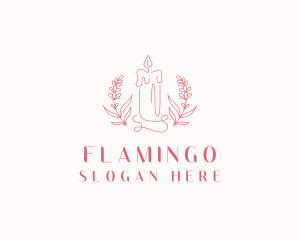 Flower Scented Candle Logo