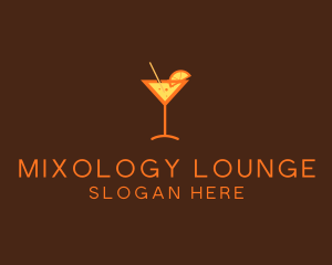 Cocktail - Fruit Cocktail Drink logo design