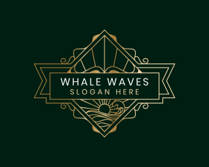 Sun Wave Coast logo design