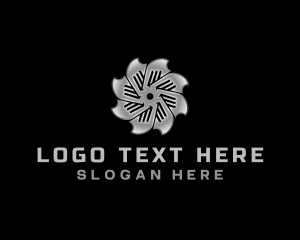 Steel - Metal Motion Tech logo design