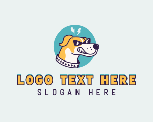 Sunglass - Dog Pet Vet logo design