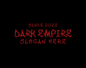 Bloody Horror Company logo design