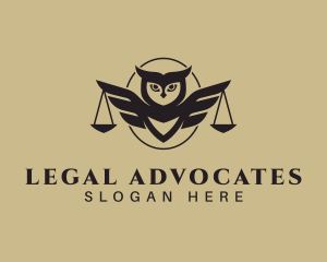 Owl Law Firm logo design