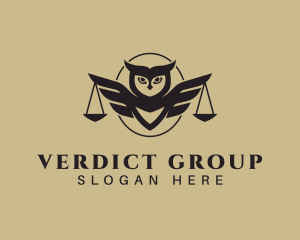 Jury - Owl Law Firm logo design