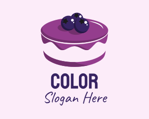 Sweet Blueberry Cake  Logo