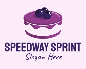 Sweet Blueberry Cake  Logo