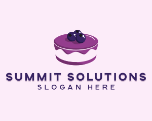 Sweet Blueberry Cake  Logo