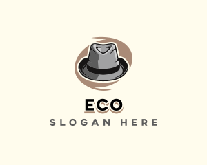 Hatter - Fedora Fashion Hat logo design