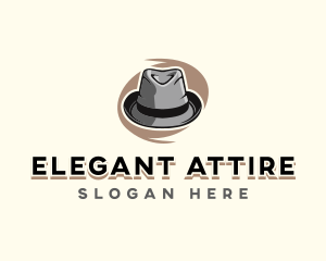 Fedora Fashion Hat logo design