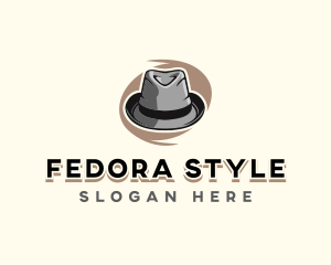 Fedora Fashion Hat logo design