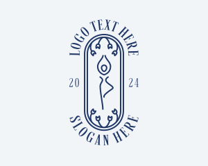 Yoga Wellness Holistic Logo